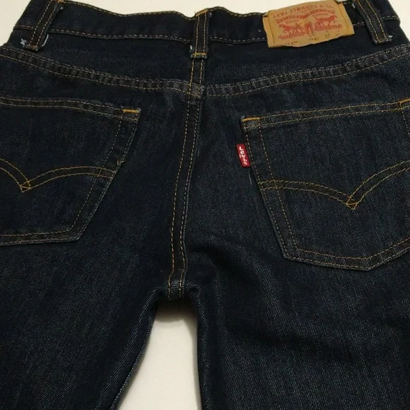 Levi's 514 Boys Youth Denim Jean's Size 27 x 27 #B-30 - Picture 2 of 7